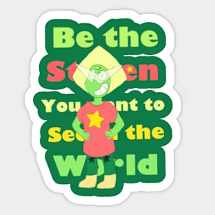 Be the Steven you want to see in the world Sticker